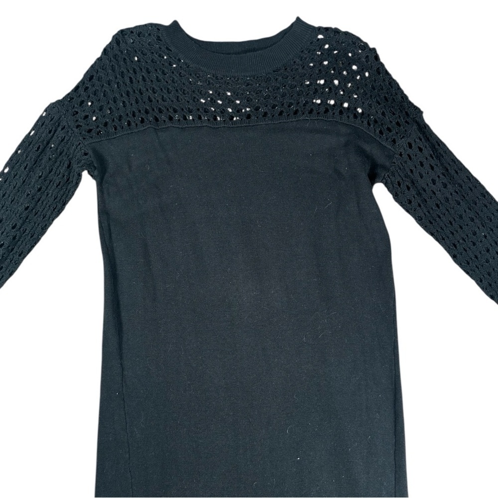 Annabelle Sweater Dress Black Size Medium - Picture 5 of 6